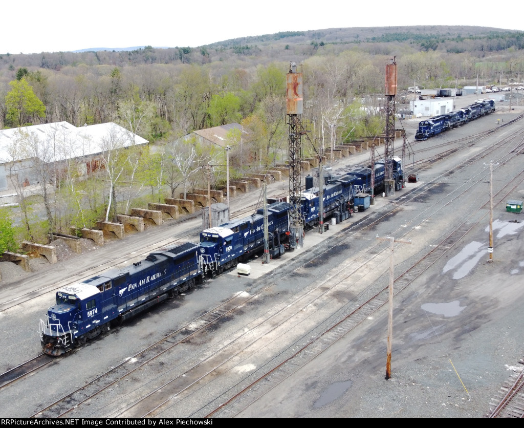 Fuel pad at the yard